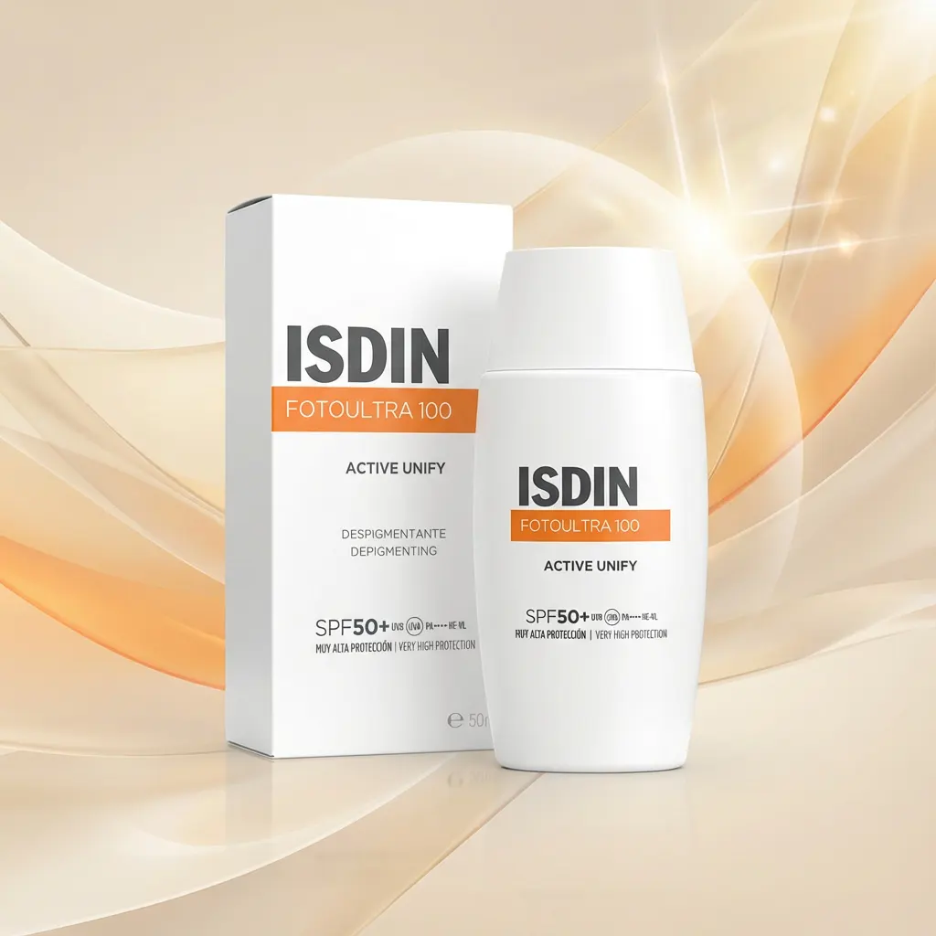isdin fotoultra active unify spf50